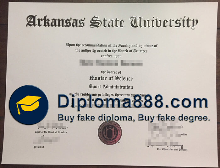 buy fake Arkansas State University degree