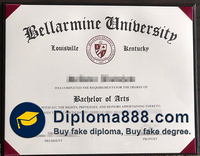 buy fake Bellarmine University degree