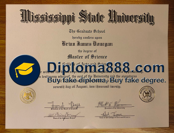 buy fake Mississippi State University degree