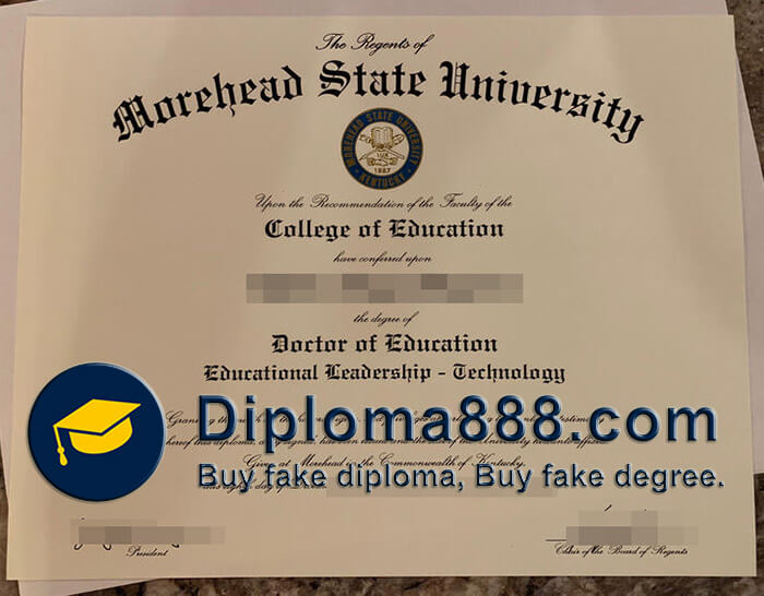 buy fake Morehead State University degree