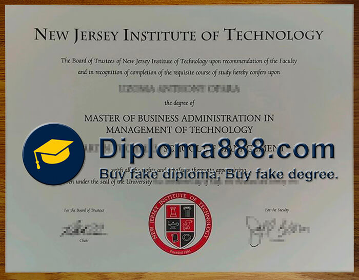 buy fake New Jersey Institute of Technology degree