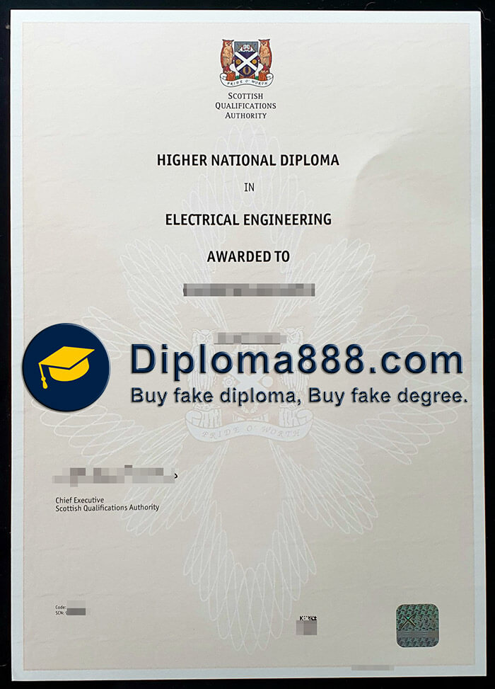 buy fake SQA Higher National diploma