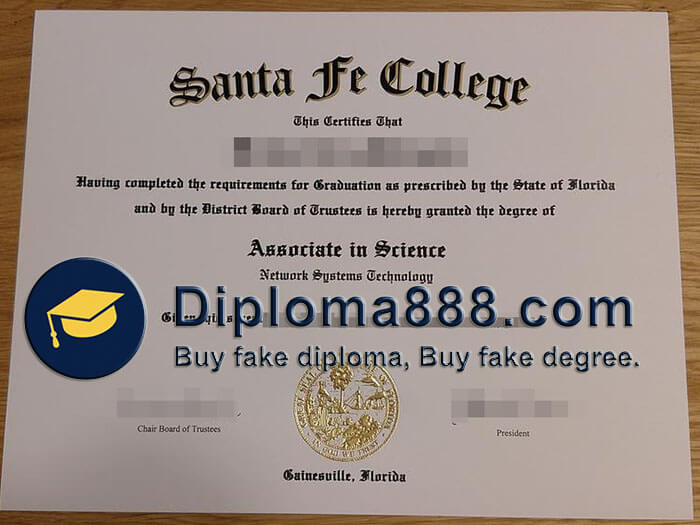 buy fake Santa Fe College degree
