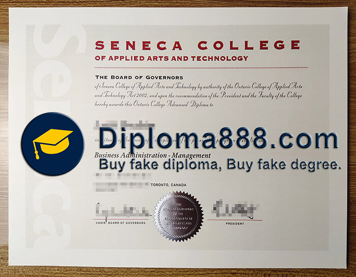 buy fake Seneca College degree