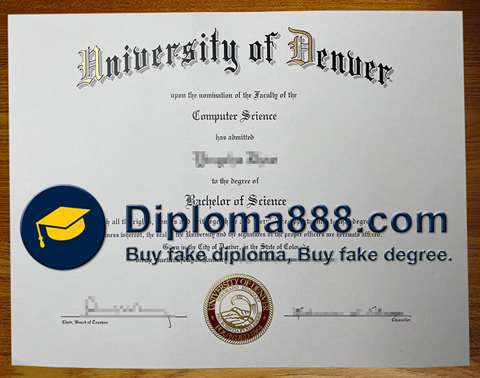 buy fake University of Denver degree