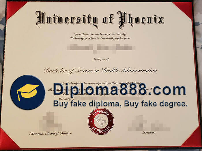 buy fake University of Phoenix degree