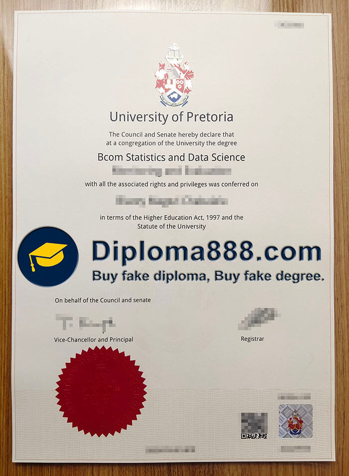 buy fake University of Pretoria degree