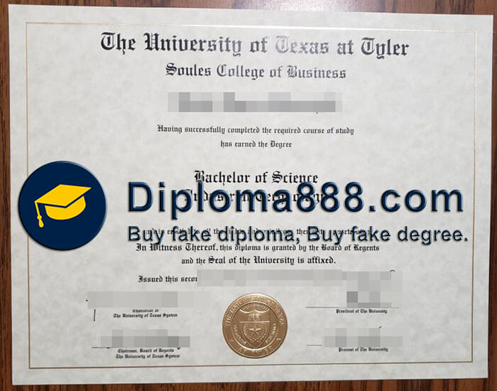 buy fake University of Texas at Tyler degree