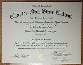 How easy to get the Charter Oak State College diploma?