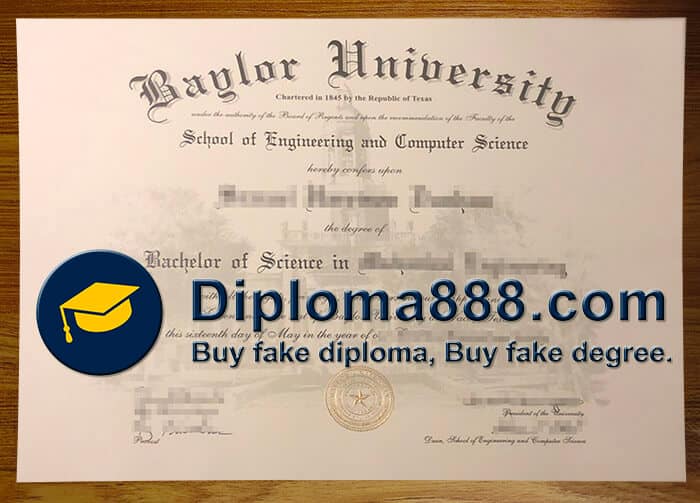 buy fake Baylor University degree