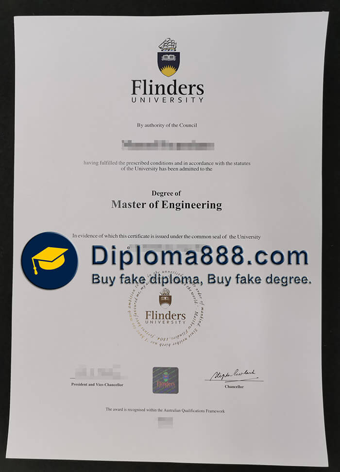 buy fake Flinders University degree
