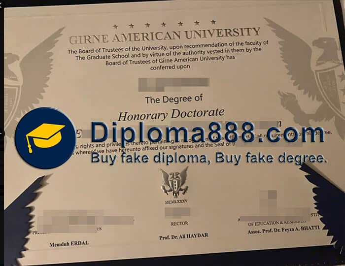 buy fake Girne American University degree