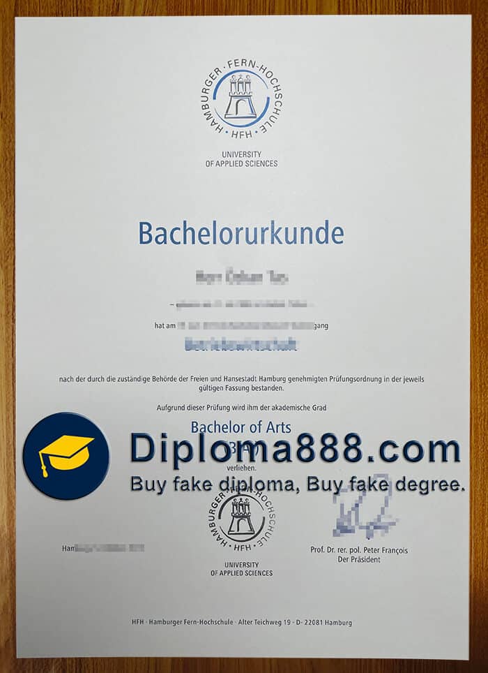 buy fake Hamburger Fern Hochschule degree