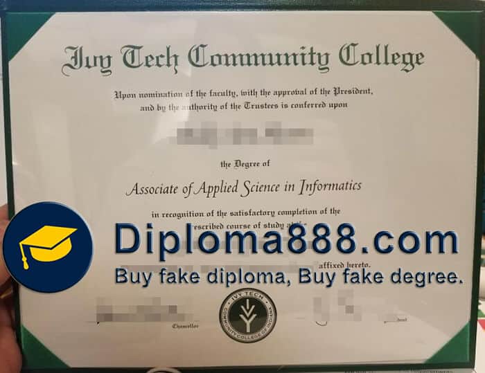 buy fake Ivy Tech Community College degree