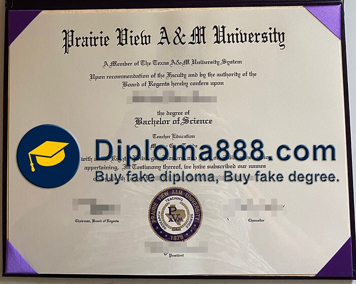 buy fake Prairie View A&M University degree