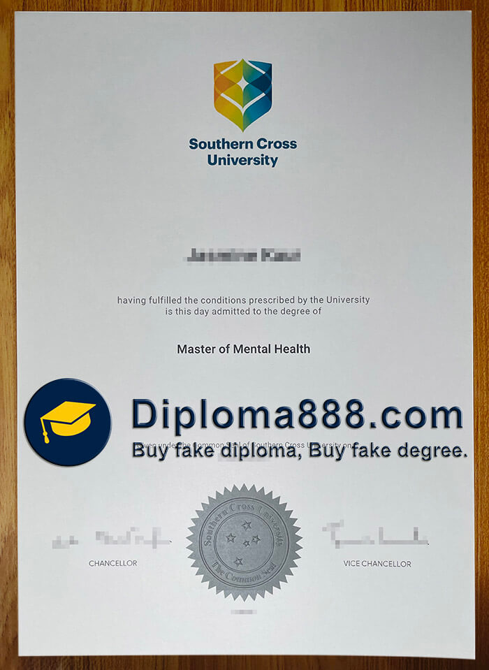 buy fake Southern Cross University degree