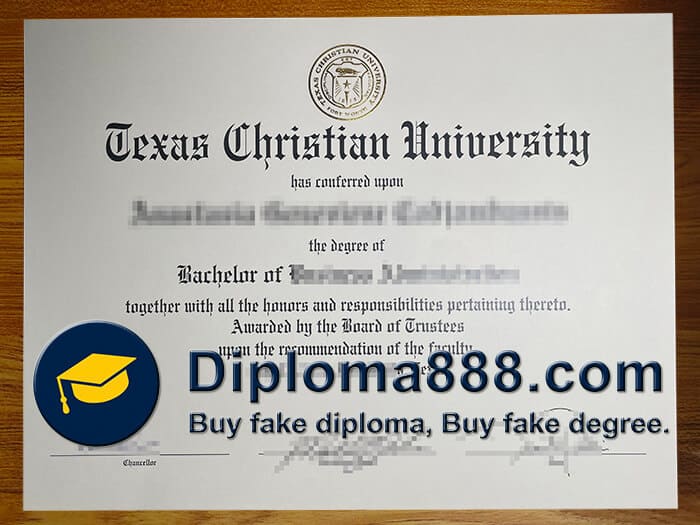 buy fake Texas Christian University degree