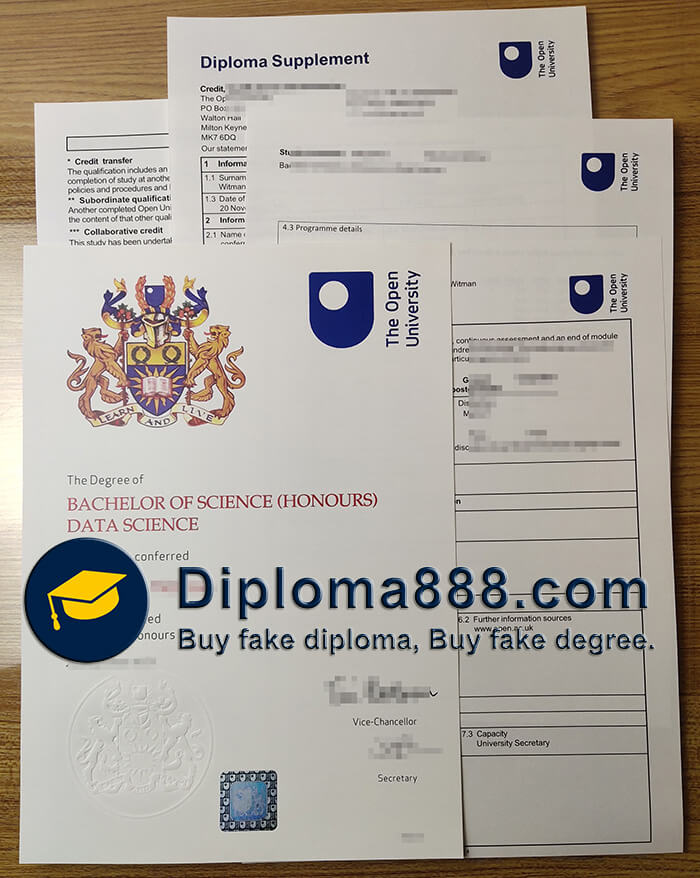 buy fake The Open University diploma