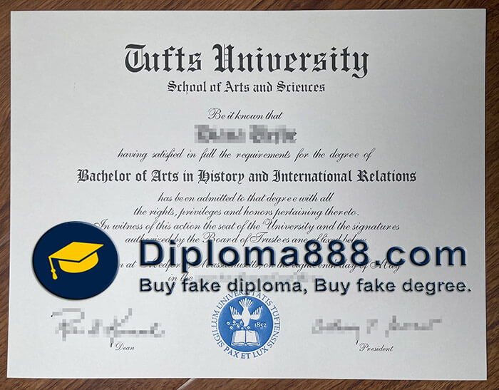 buy fake Tufts University degree