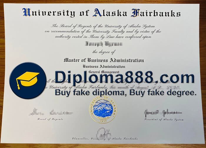buy fake University of Alaska Fairbanks degree