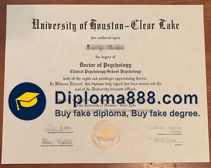 buy fake University of Houston Clear Lake degree