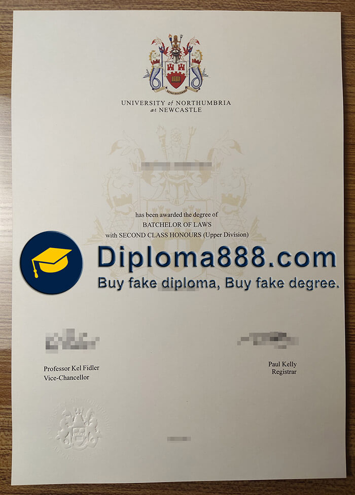buy fake University of Northumbria at Newcastle degree