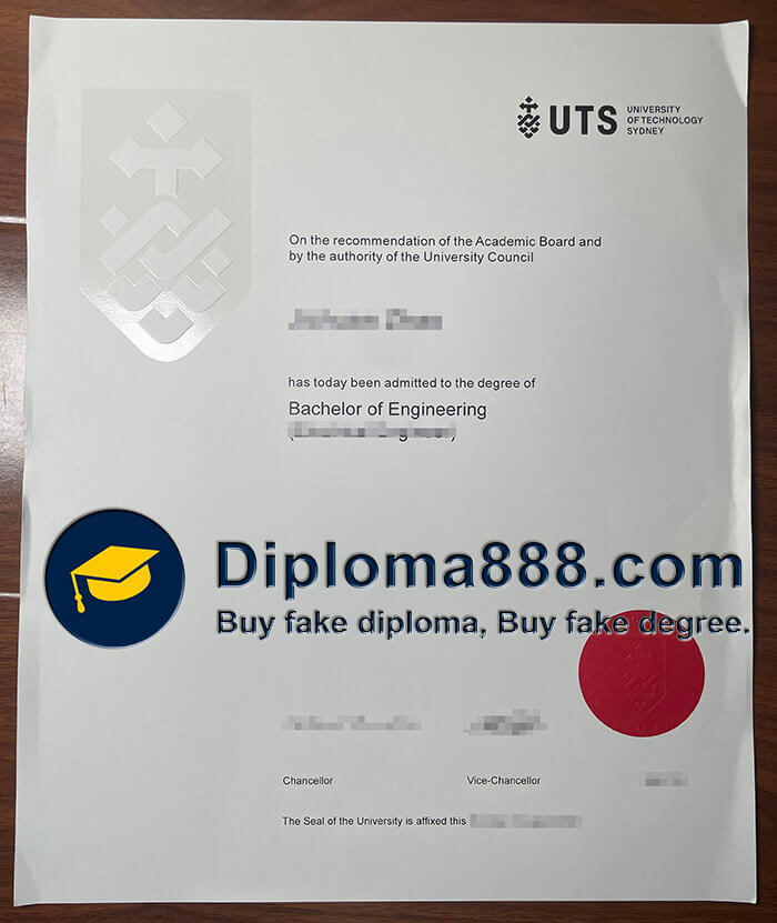 purchase a fake University of Technology Sydney certificate