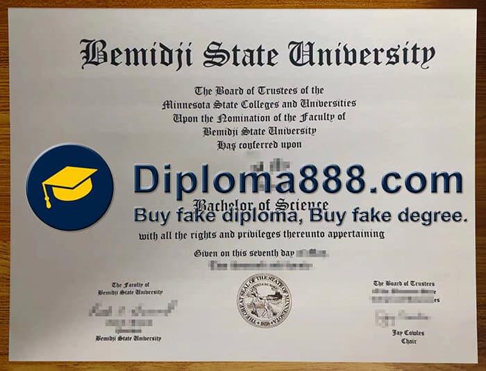 buy fake Bemidji State University degree