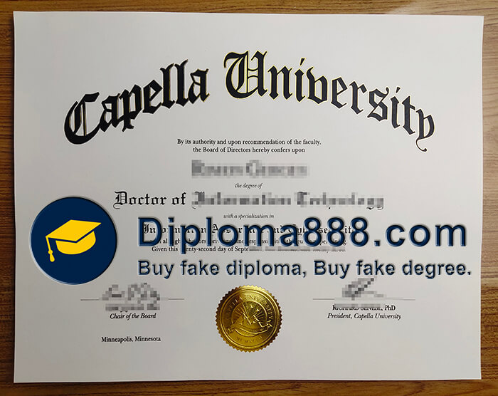 buy fake Capella University degree