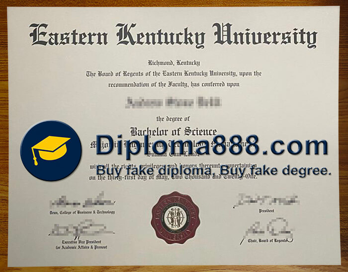 buy fake Eastern Kentucky University degree