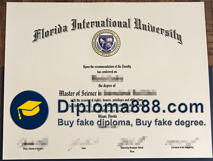 buy fake Florida International University diploma