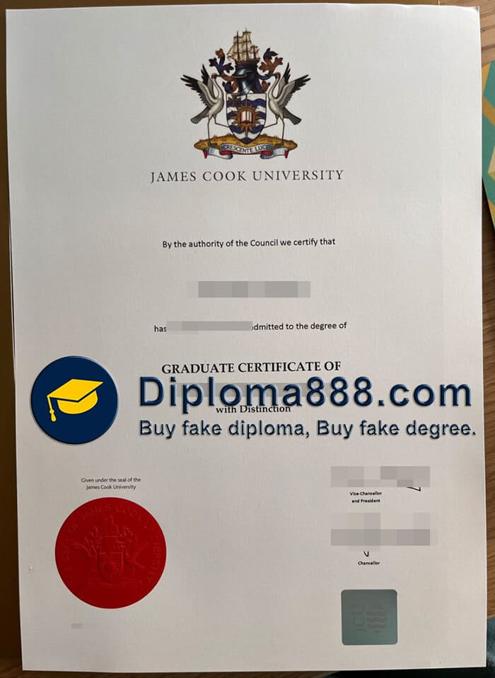 buy fake James Cook University degree