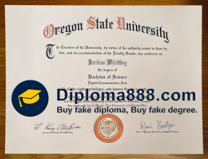 buy fake Oregon State University degree
