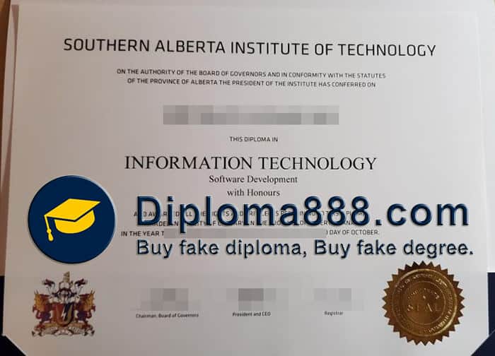 buy fake Southern Alberta Institute Technology degree