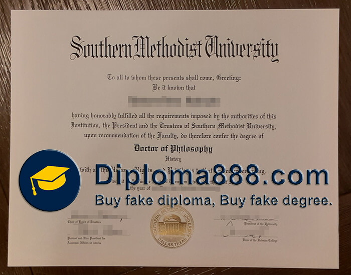 buy fake Southern Methodist University degree