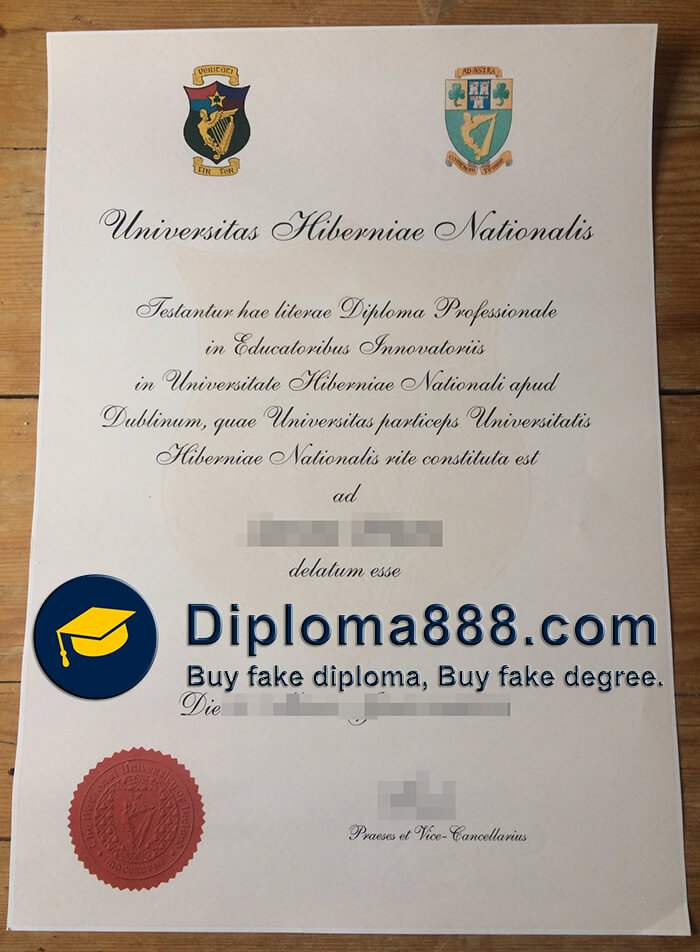 buy fake Universitas Hiberniae Nationalis degree