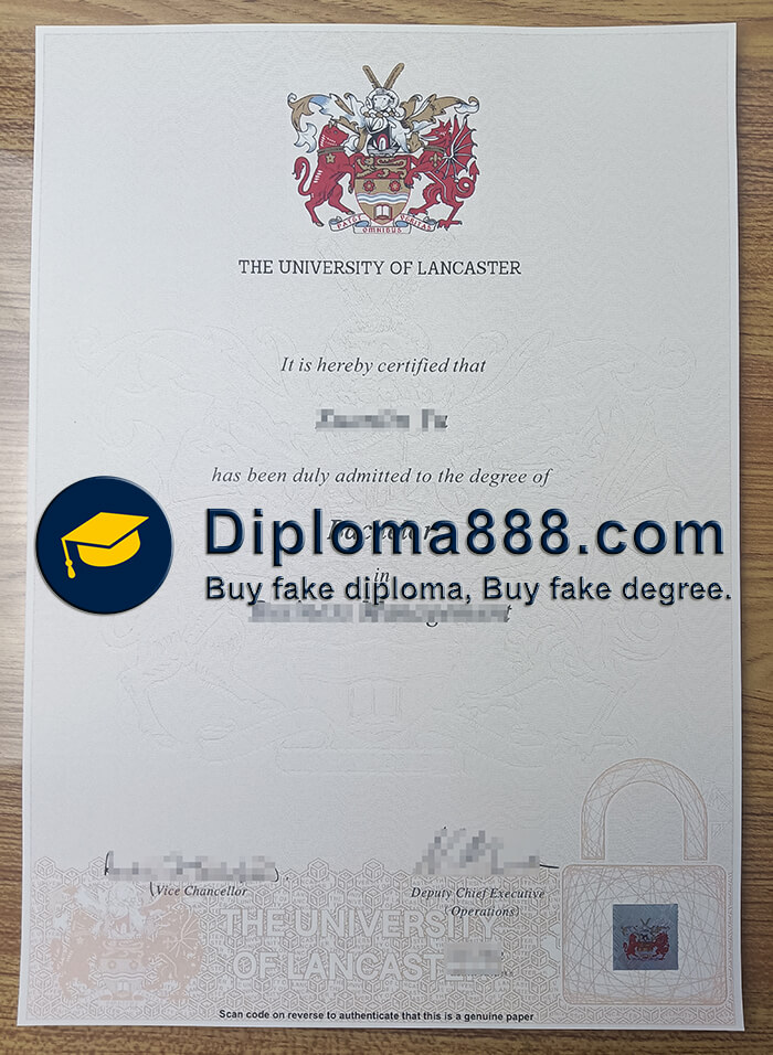 How to buy fake University of Lancaster degree certificate?