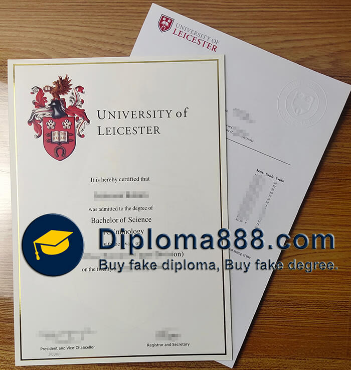 buy fake University of Leicester degree