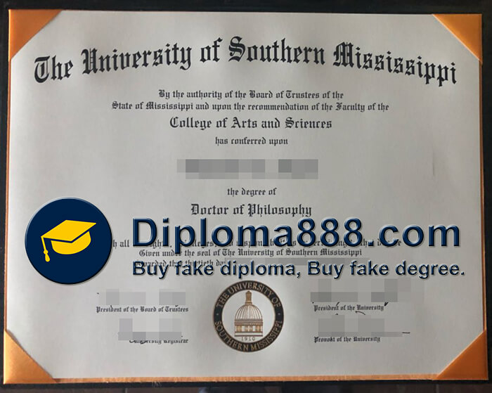 buy fake University of Southern Mississippi degree