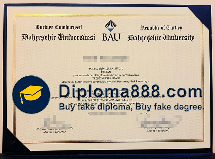 buy fake Bahcesehir University degree