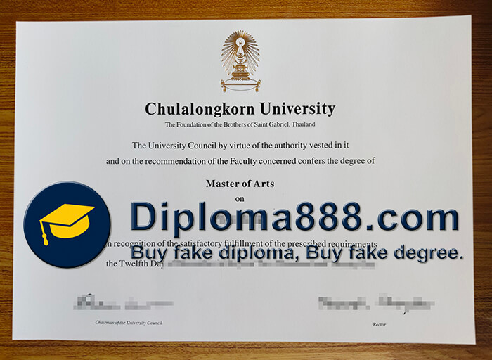 buyfake Chulalongkorn University degree