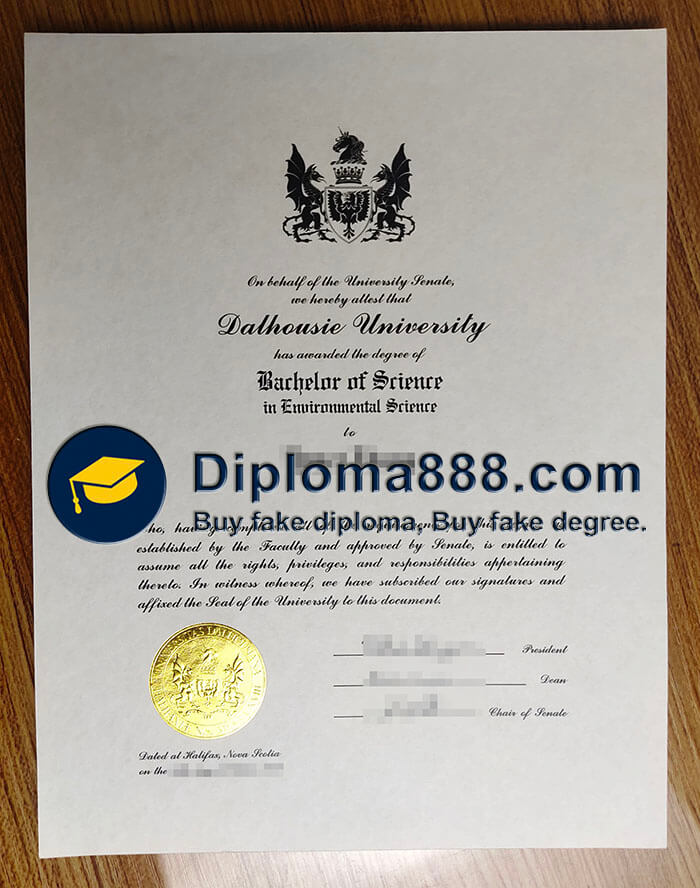 buy fake Dalhousie University degree