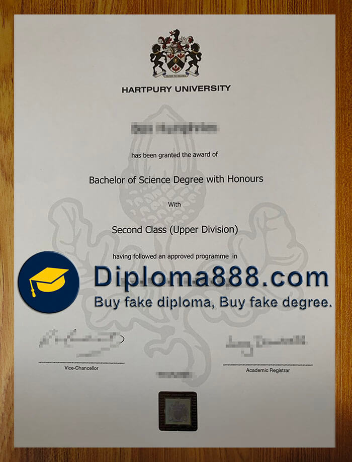 buy fake Hartpury University degree