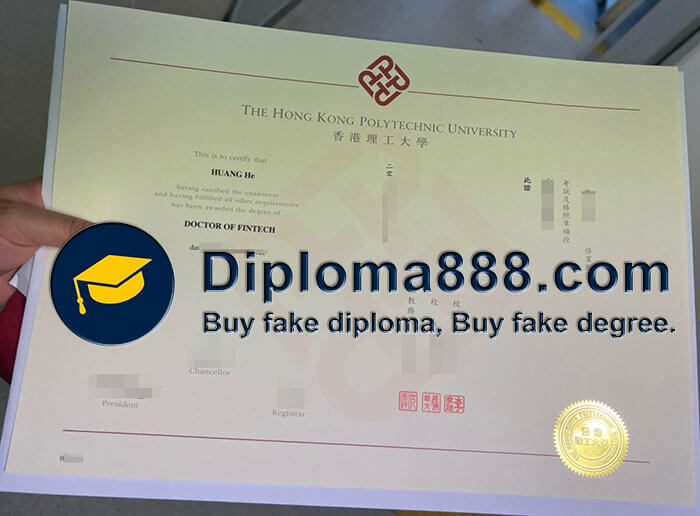 buy fake Hong Kong Polytechnic University degree