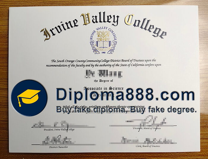 buy fake Irvine Valley College degree