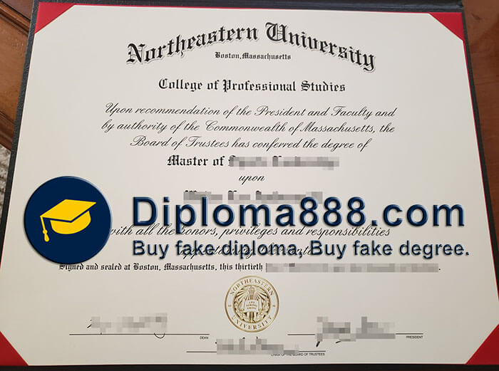 buy fake Northeastern University degree