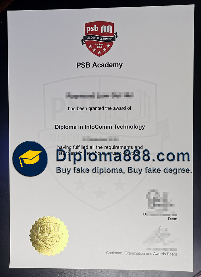 buy fake PSB Academy degree