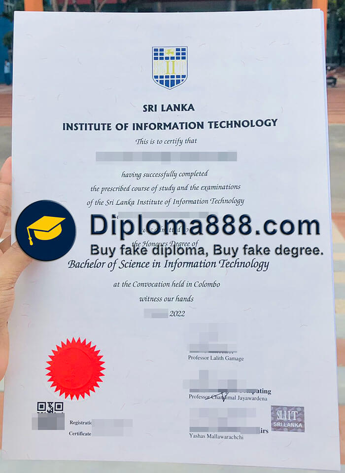 buy fake Sri Lanka Institute of Information Technology degree