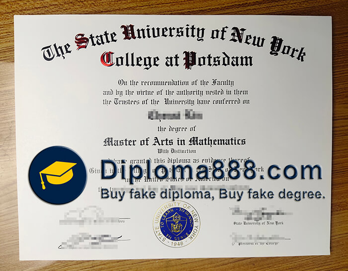 buy fake State University of New York College at Potsdam degree