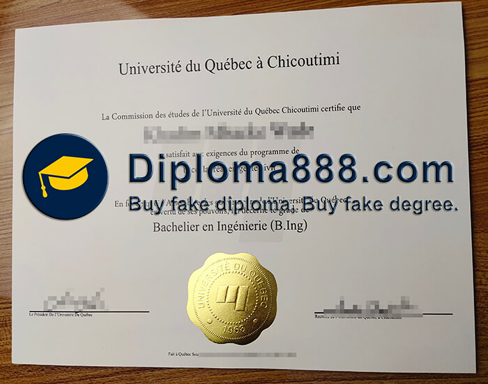buy fake Université du Quebec Chicoutimi degree
